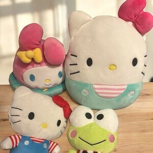 Hello Kitty And Friends Plush Animal Bundle FOUR